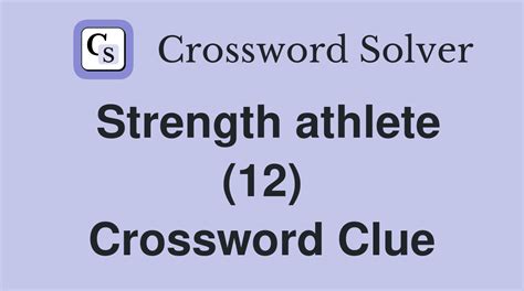 athlete crossword clue|athlete crossword answer.